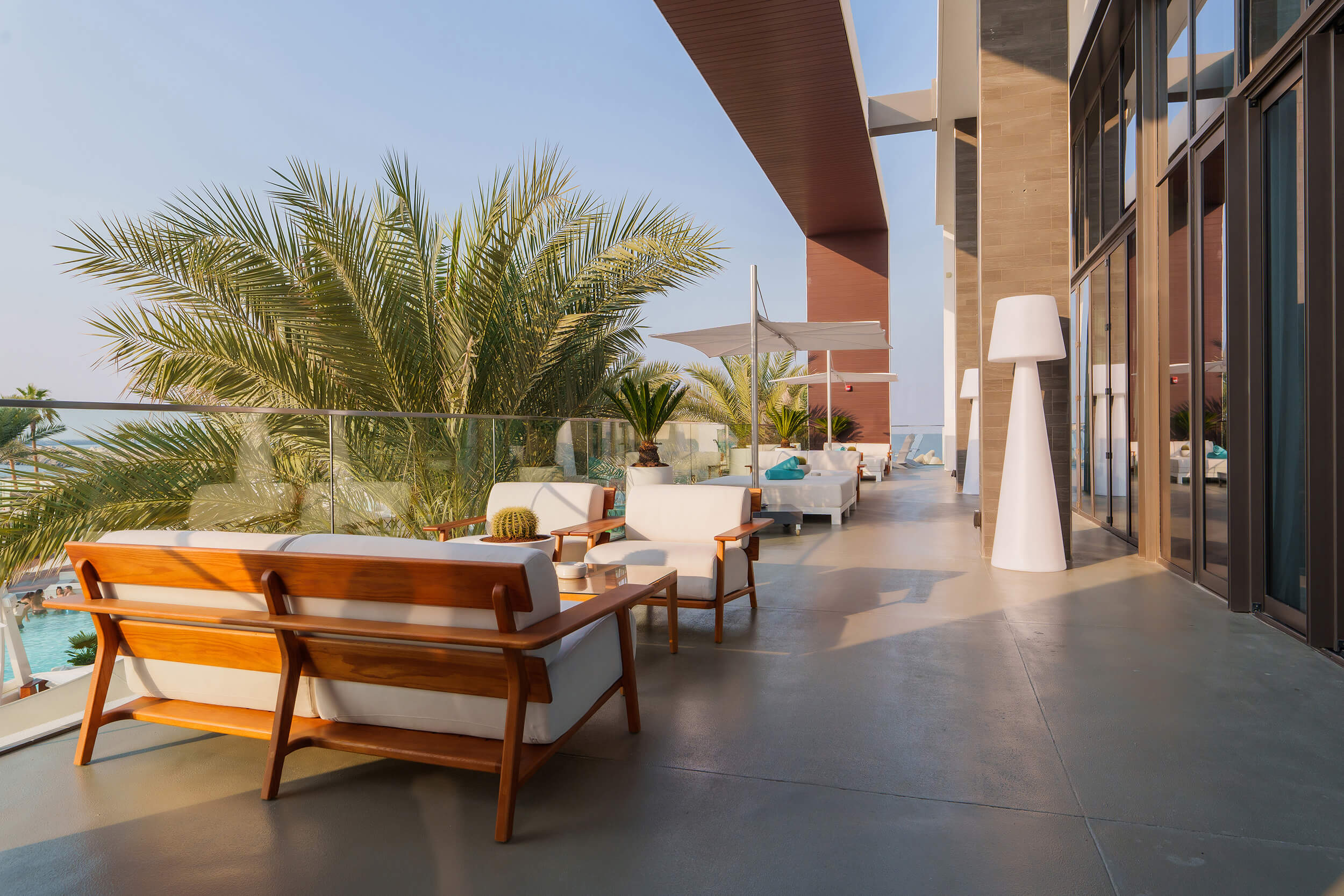 Celebration Suite Terrace seating areas